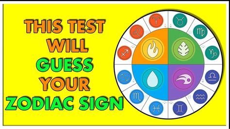 zodiac test what sign are you.